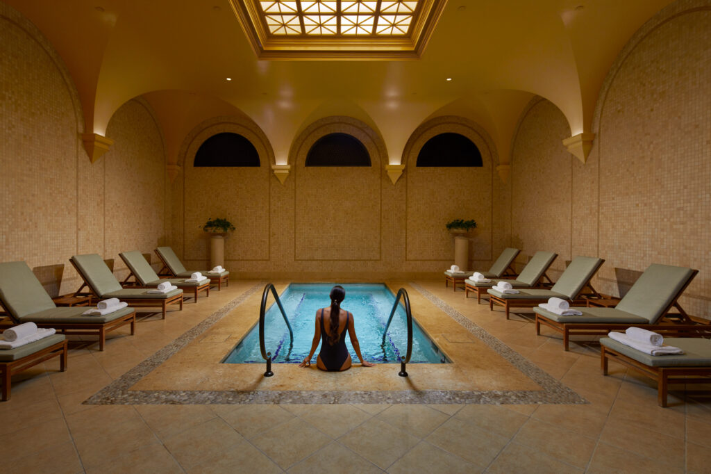 The spa at The Resort at Pelican Hill